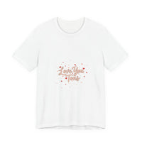 Tiny Heart Confetti Tee | Heart Pattern Shirt, Valentine Doodle Design